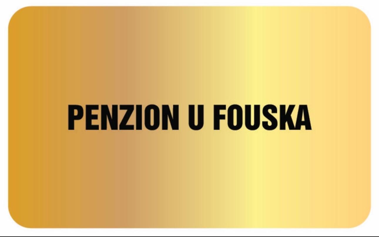 Penzion U Fouska Chodov  Kültér fotó